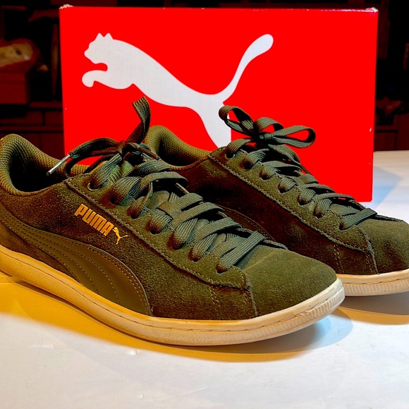 PumaVikky Olive Night Marshmallow shoe - Picture 1 of 7